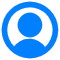 Blue padlock icon indicating secure login